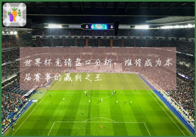 世界杯竞猜盘口分析，谁将成为本届赛事的赢利之王